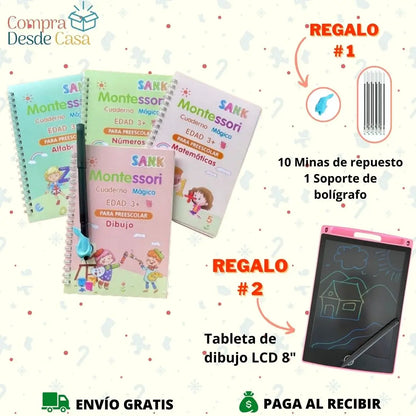 ¡Combo Insuperable! Libros Mágicos + Tableta de Dibujo (GRATIS)