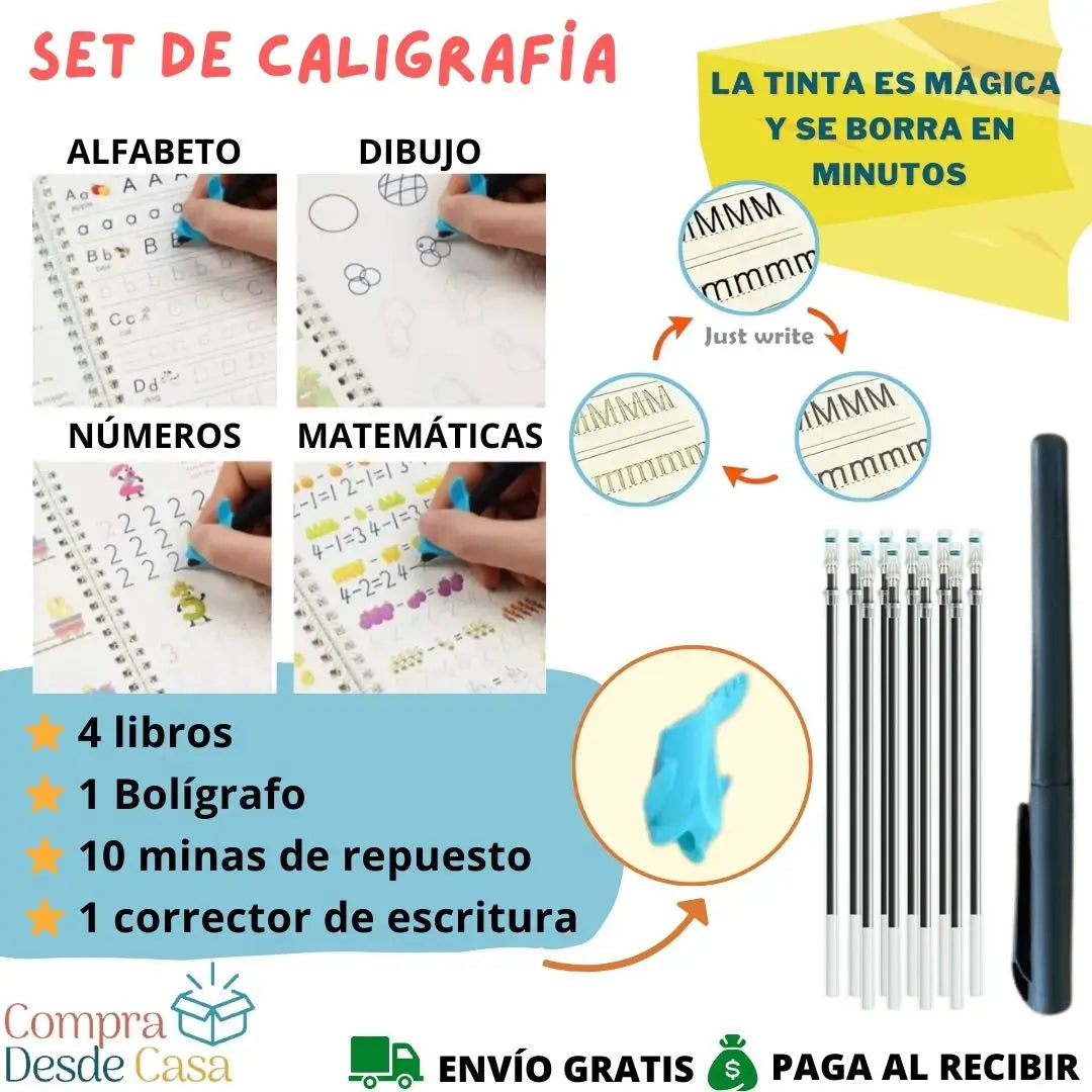 ¡Combo Insuperable! Libros Mágicos + Tableta de Dibujo (GRATIS)